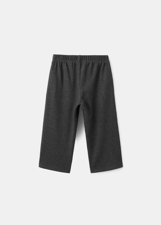 Gerade geschnittene Strickhose Gerade geschnittene Strickhose