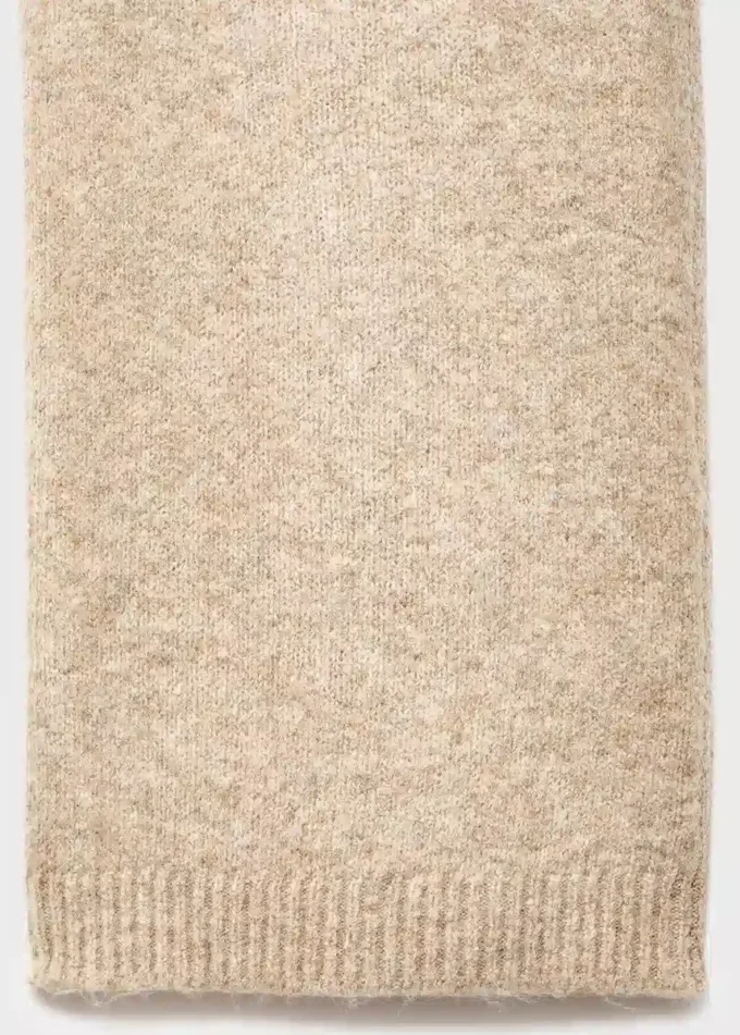 Gerade geschnittene Strickhose Gerade geschnittene Strickhose