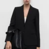 Gerade geschnittener Anzugblazer Gerade geschnittener Anzugblazer