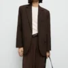 Gerade geschnittener Anzugblazer Gerade geschnittener Anzugblazer