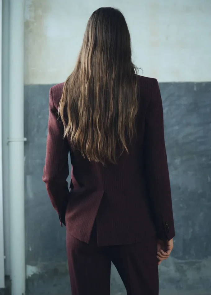 Gerade geschnittener Anzugblazer Gerade geschnittener Anzugblazer