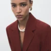 Gerade geschnittener Anzugblazer Gerade geschnittener Anzugblazer