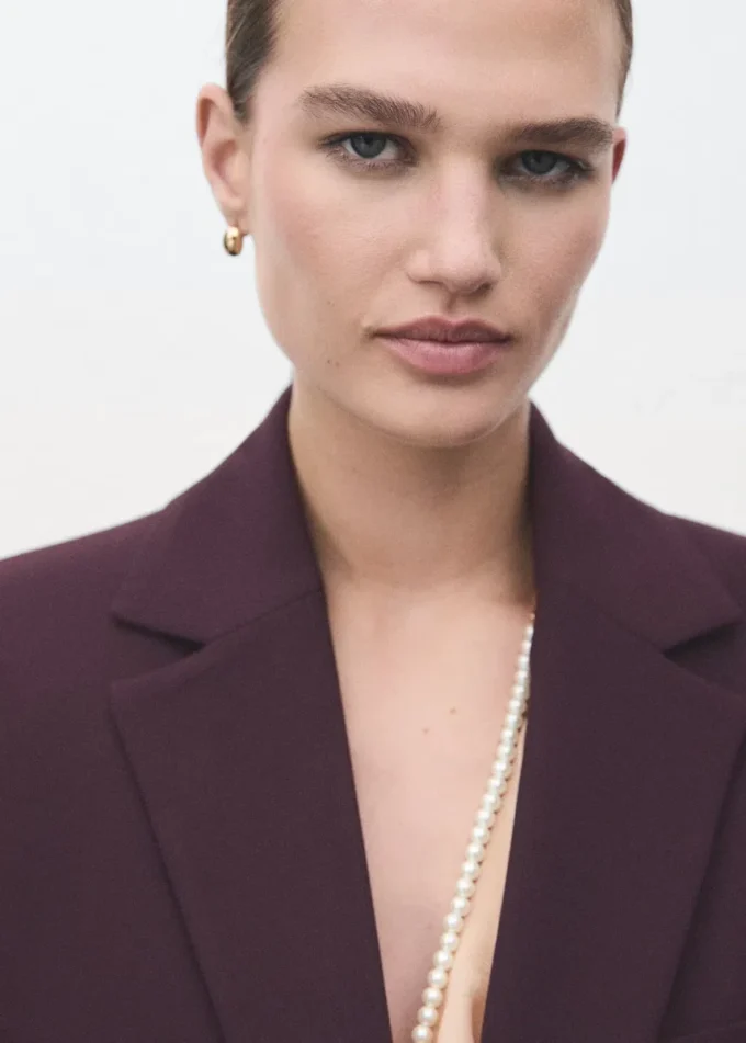 Gerade geschnittener Anzugblazer Gerade geschnittener Anzugblazer