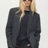 Gerader Blazer mit Pattentaschen Gerader Blazer mit Pattentaschen