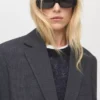 Gerader Blazer mit Pattentaschen Gerader Blazer mit Pattentaschen