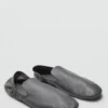 Geraffte Lederschuhe