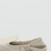 Geraffte Lederschuhe
