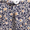 Gerafftes Blumenkleid
