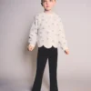 Gerippte, ausgestellte Leggings