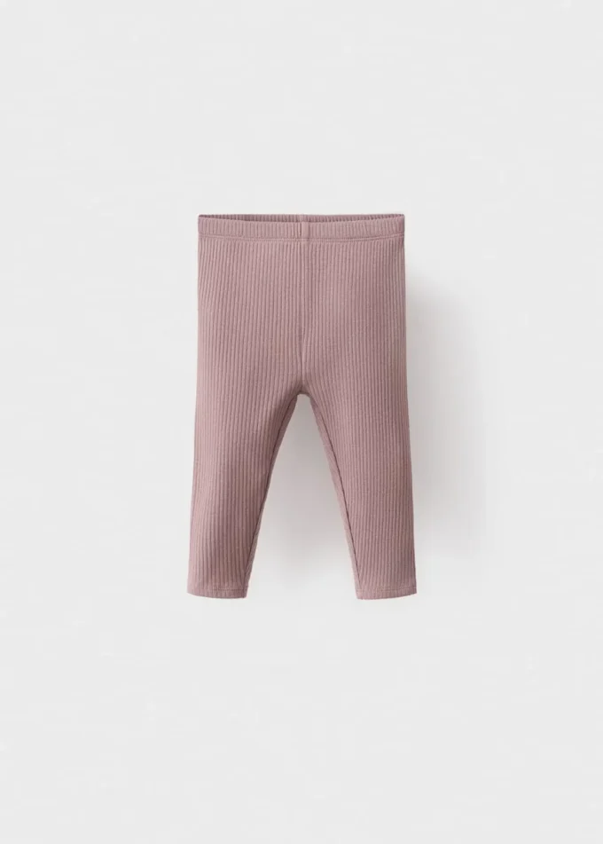 Gerippte Leggings