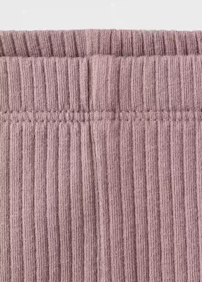 Gerippte Leggings