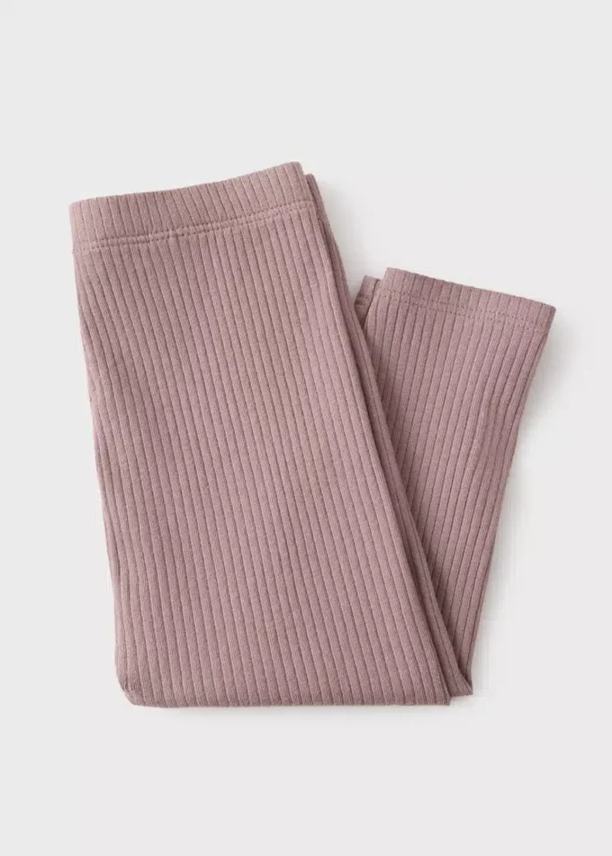 Gerippte Leggings