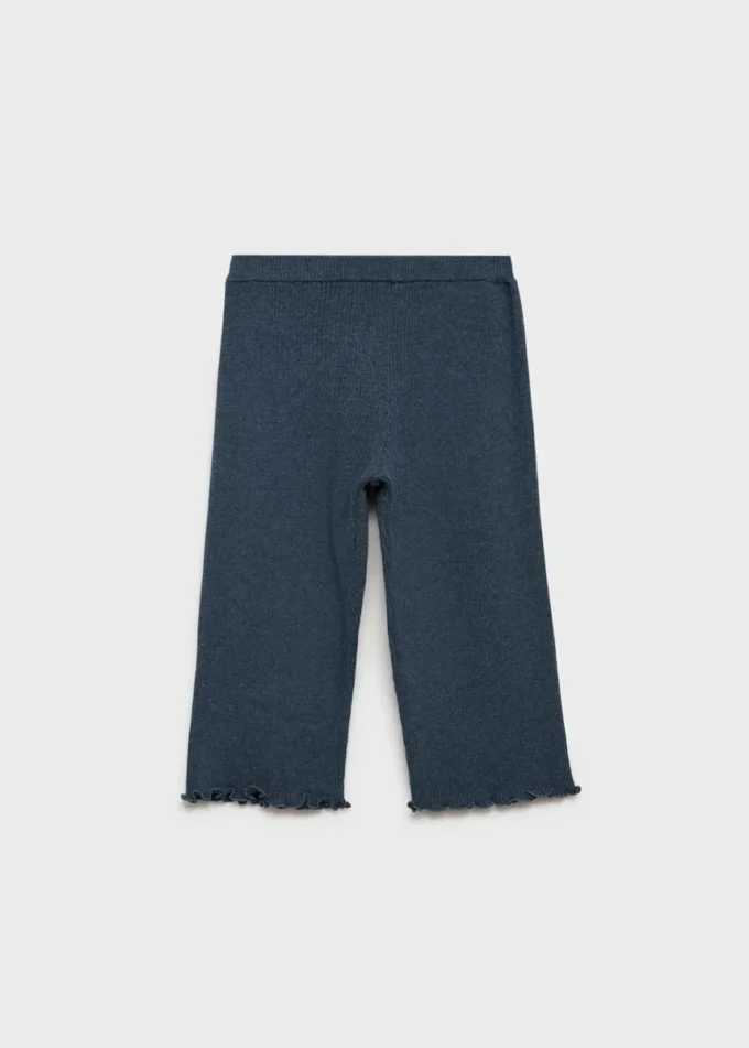 Gerippte Strickhose Gerippte Strickhose