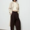 Gerippte Strickjacke Gerippte Strickjacke