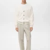 Gerippte Strickjacke mit Knöpfen Gerippte Strickjacke mit Knöpfen