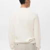 Gerippte Strickjacke mit Knöpfen Gerippte Strickjacke mit Knöpfen