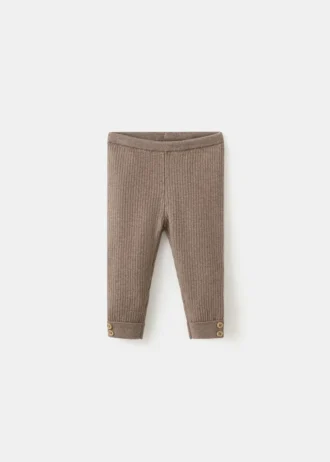 Gerippte Strickleggings