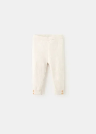Gerippte Strickleggings