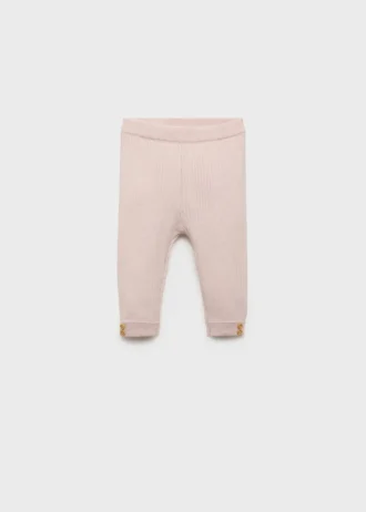 Gerippte Strickleggings
