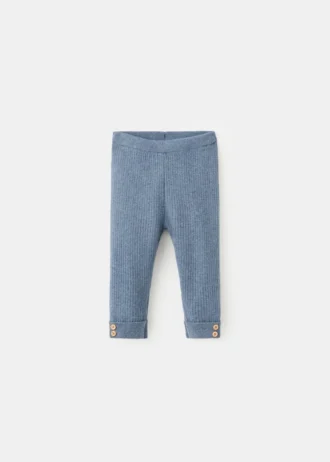 Gerippte Strickleggings