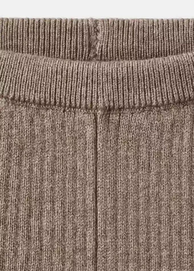 Gerippte Strickleggings Gerippte Strickleggings