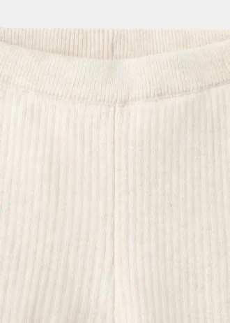 Gerippte Strickleggings