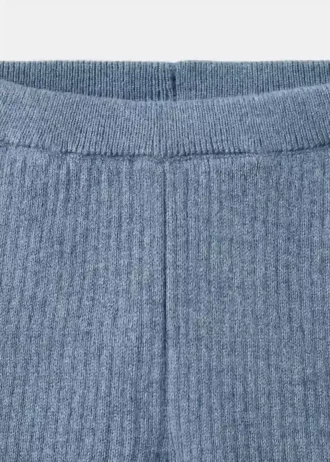 Gerippte Strickleggings