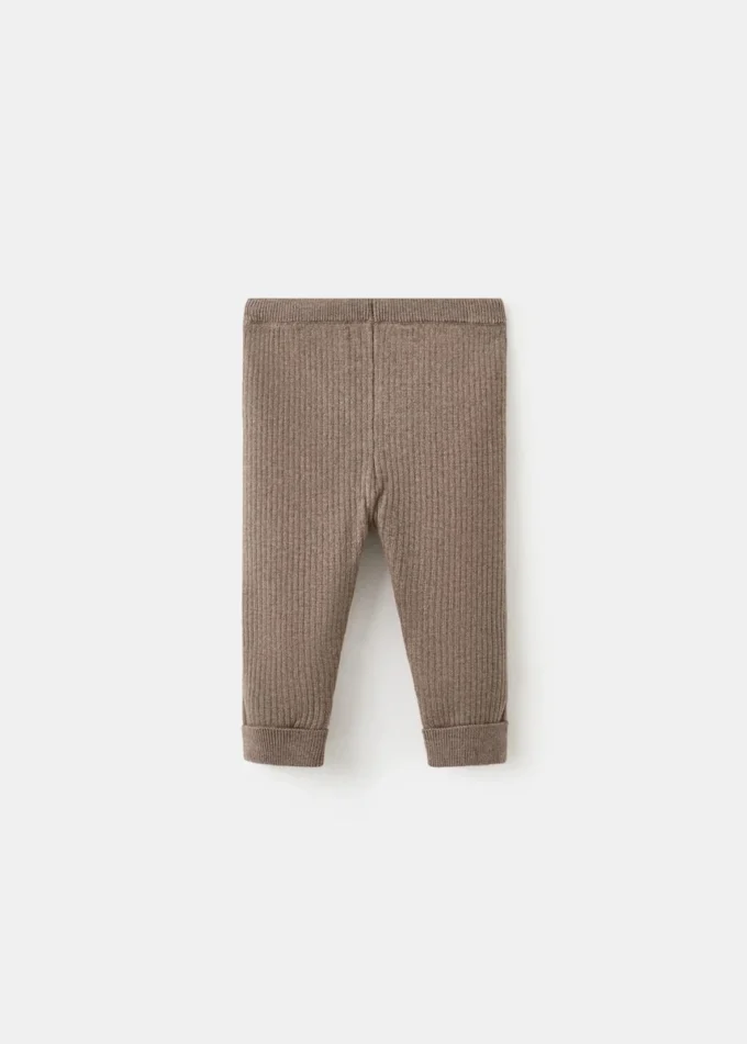 Gerippte Strickleggings Gerippte Strickleggings
