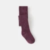 Gerippte Strumpfhose