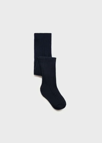 Gerippte Strumpfhose