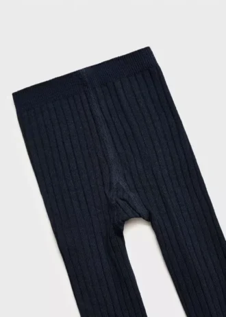 Gerippte Strumpfhose