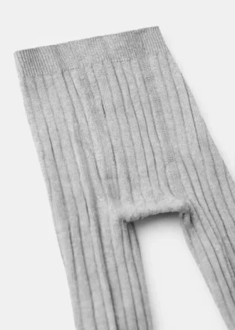 Gerippte Strumpfhose