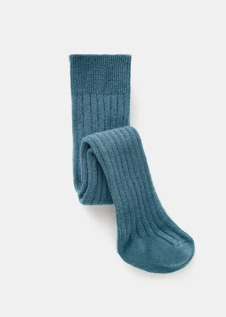 Gerippte Strumpfhose