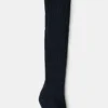 Gerippte Strumpfhose