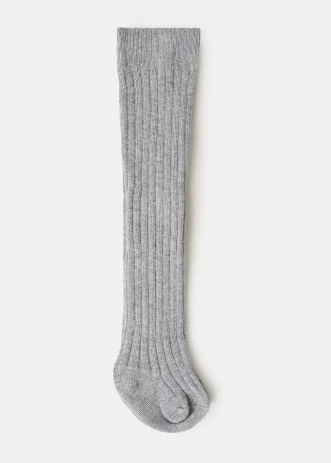 Gerippte Strumpfhose