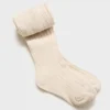Gerippte Strumpfhose