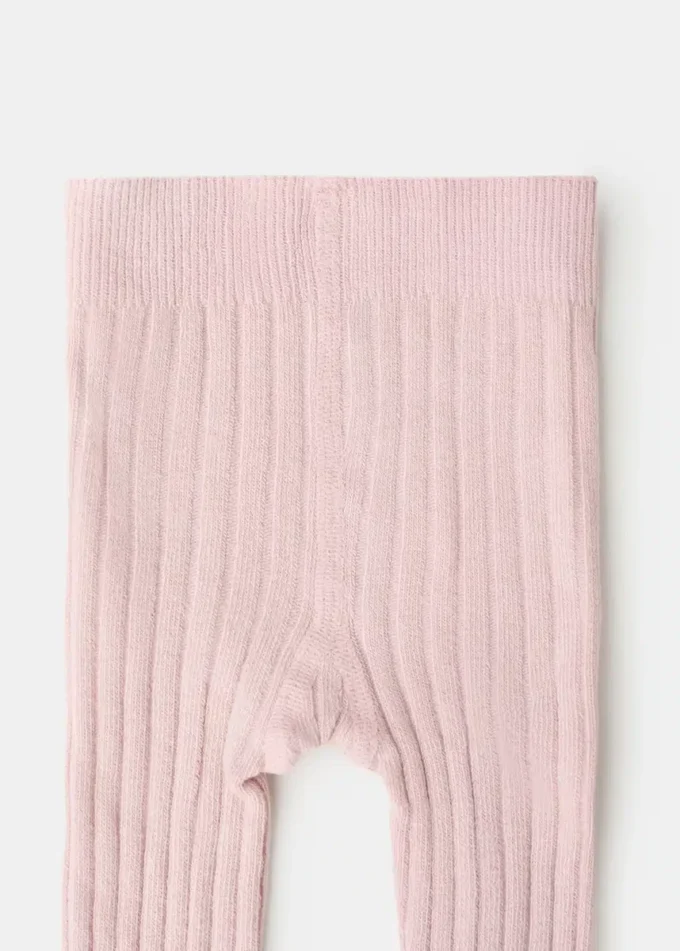 Gerippte Strumpfhose
