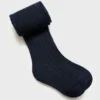 Gerippte Strumpfhose