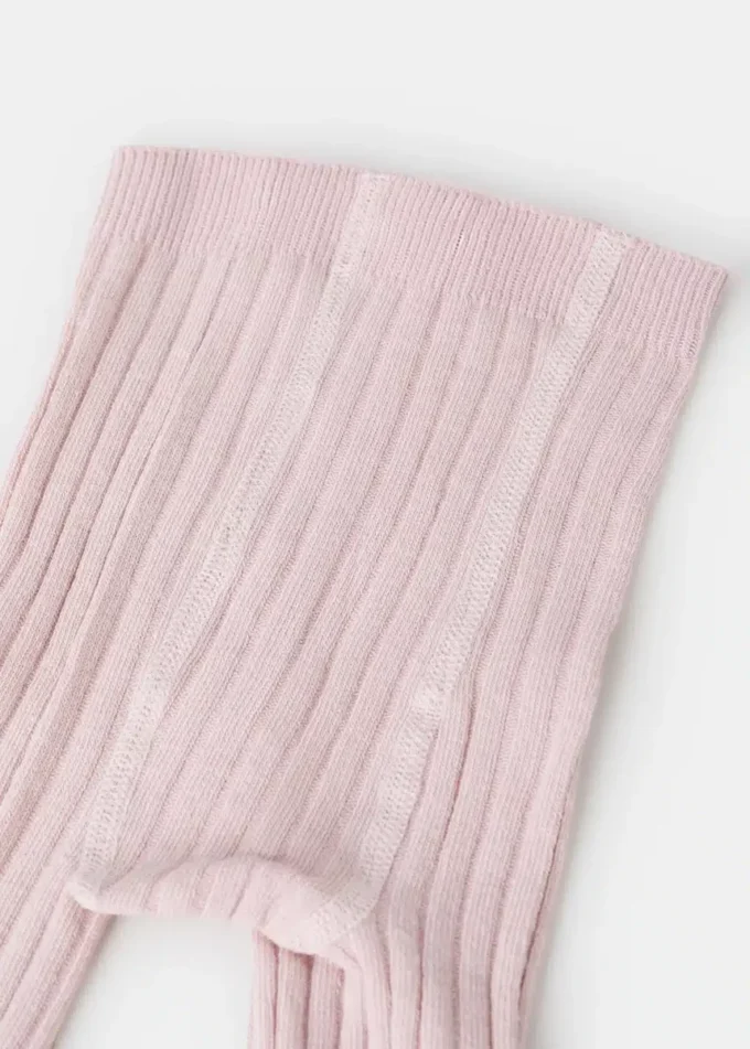 Gerippte Strumpfhose Gerippte Strumpfhose