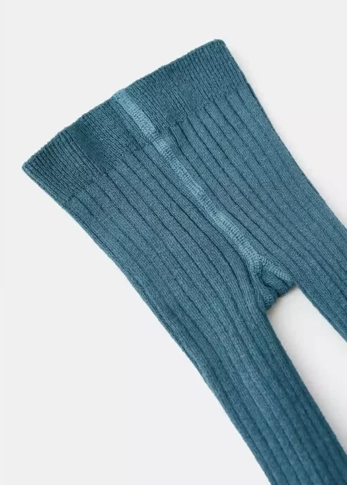 Gerippte Strumpfhose