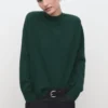 Gerippter Rollkragenpullover