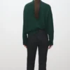 Gerippter Rollkragenpullover