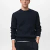 Gerippter Strickpullover