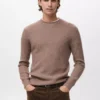 Gerippter Strickpullover