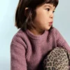 Gerippter Strickpullover Gerippter Strickpullover