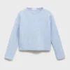 Gerippter Strickpullover Gerippter Strickpullover
