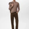 Gerippter Strickpullover