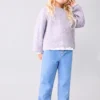 Gerippter Strickpullover Gerippter Strickpullover