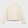 Gerippter Strickpullover Gerippter Strickpullover