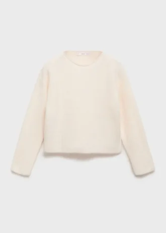 Gerippter Strickpullover